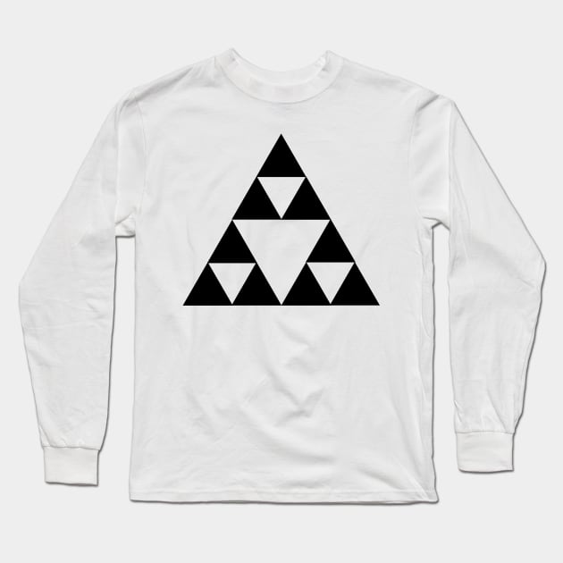 Triangles Long Sleeve T-Shirt by gustavoscameli